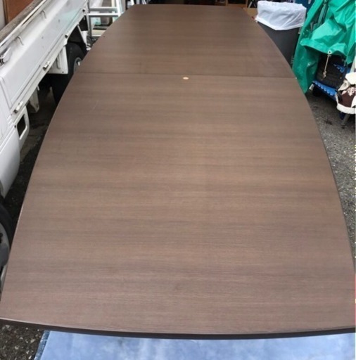 春日市発 コクヨ ボート型会議テーブル WT110シリーズ KOKUYO