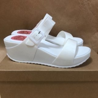 【新品】riley白のミュールの画像
