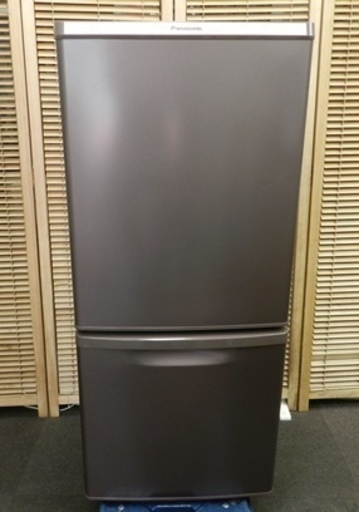 2ドア冷蔵庫　138L　パナソニック　説明書あり　16年製