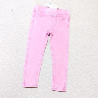 H&M ピンク レギンス パンツ 100