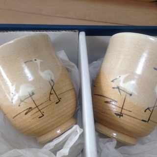 267_【新品】たち吉 夫婦茶碗・夫婦湯呑セット相生 夫婦揃の画像