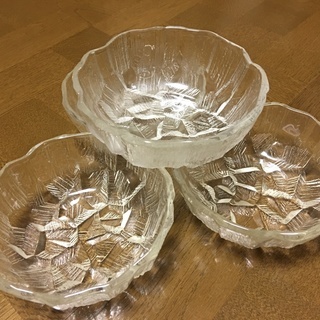 ガラス小皿　4枚セット