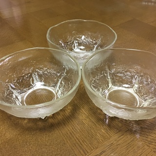 ガラス小皿　3枚セット②