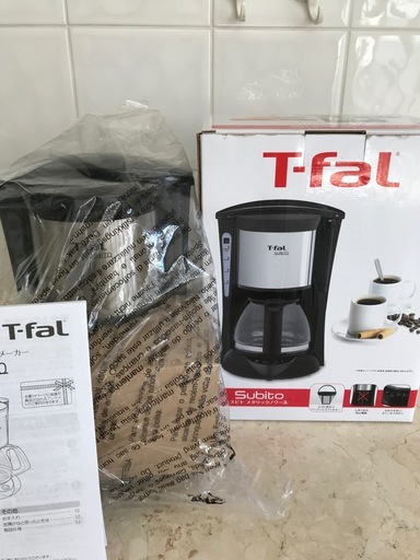 値下げ！【美品・未使用】ティファール（T-fal）★ペーパーレス　コーヒーメーカー