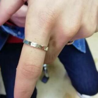 ハイクオリティなシルバーリング作り体験教室💍の画像