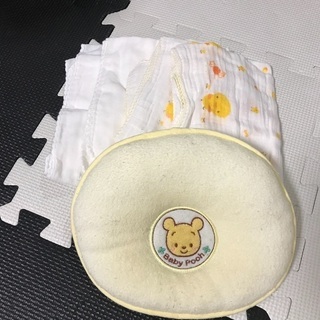 沐浴ガーゼ ベビー枕