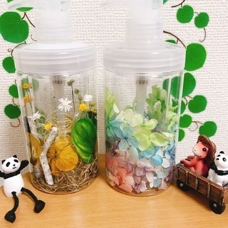 ⭐️癒しのボタニカルアートディスペンサー⭐️
