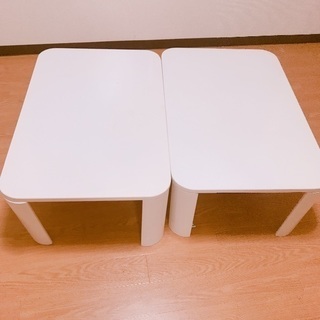白 ミニテーブルお譲りします！
