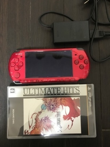 PSP本体+カセット1個