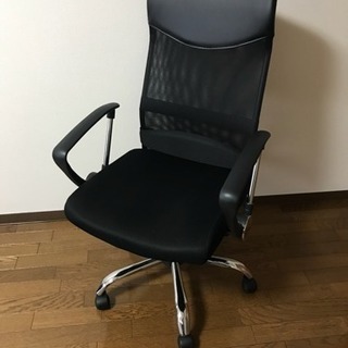 タンスのゲン G-AIR ハイバック オフィスチェア 【競技用メッシュ】 腰サポートクッション 調節可能アームレスト ロッキング ブラック 65090108 03 【41808】の画像