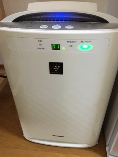 SHARP イオン空気清浄機 加湿も対応
