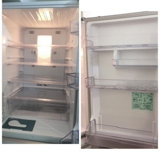 三菱冷蔵庫370Lの画像