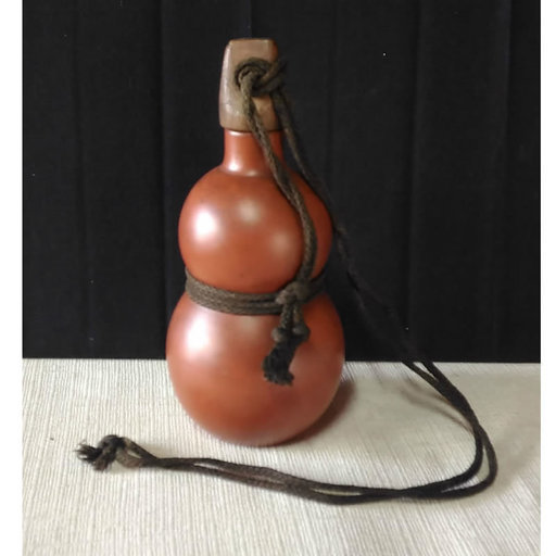 備前焼 瓢徳利① 瓢箪 備前 華山窯 窯印あり a288