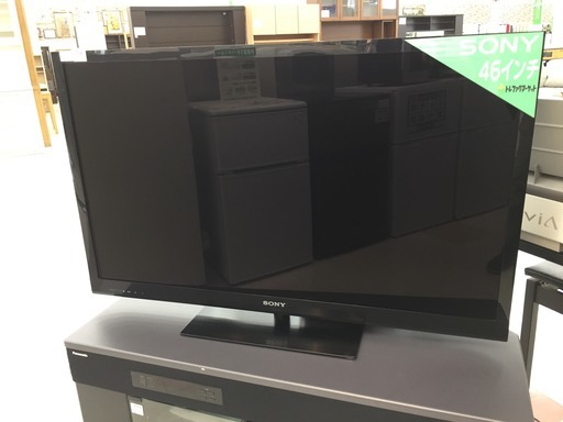 【購入後も安心な6ヶ月間動作保証付き♪】2011年製SONY（ソニー）の46インチLED液晶テレビのご紹介です！
