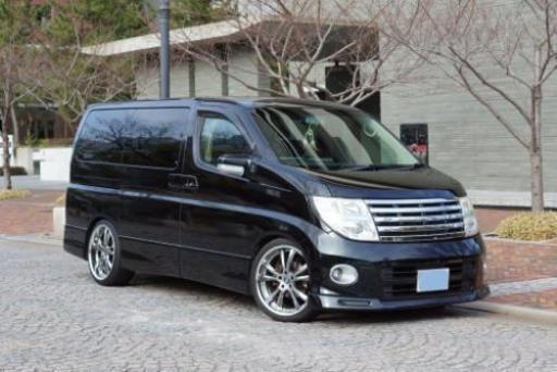 個人宅配達不可 E51 エルグランド ハイウェイスター 中期 リアバンパー カラーQX1 HWS ME51 MNE51 NE51 E51エルグランド ハイウェイスター 1ナンバー貨物登録 自動車税年8800