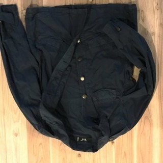 (有)ビアドプラン コットン ミリタリー ジャケット 春物