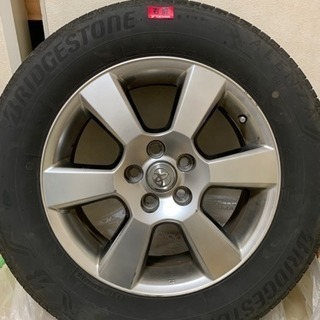 5万円からの値下げ！！トヨタ純正アルミ付きタイヤ4本セット225/65R17