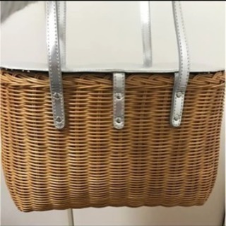 ケイトスペード カゴバッグの画像