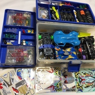 ミニ四駆 セット モーター パーツ ケース タイヤ TAMIYA...