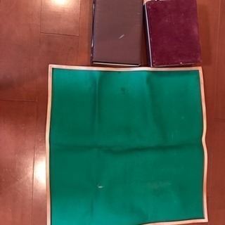 麻雀牌とマット