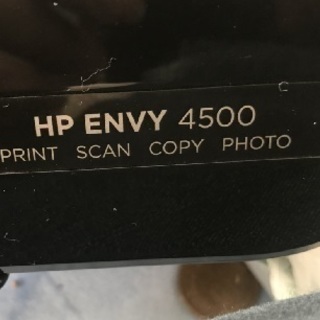 【数回使用】HP ENVY4500 A4カラー複合機 の画像
