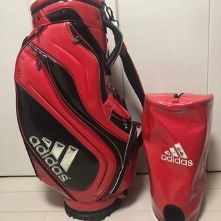 値下げしました【引取り希望】アディダスキャディバッグ