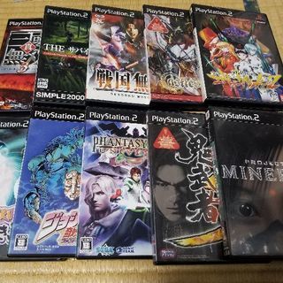 PS2 ソフト10本　ジャンク