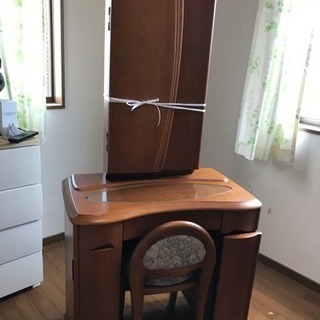 婚礼家具 ドレッサー 椅子付き