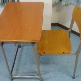 お取引中 学校の机椅子セット no.8