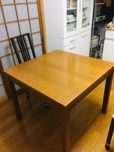 (商談中)伸縮式ダイニングテーブル
