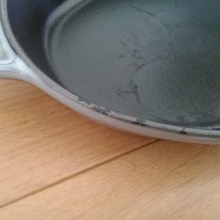 staub オーバル ホットプレート　23cm 　グレー　 (ストウブ)の画像