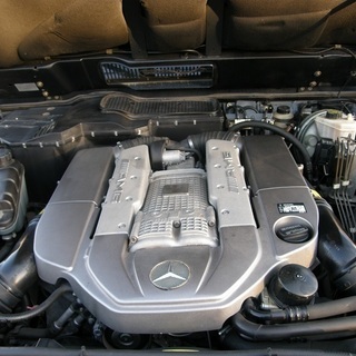 H17　G55AMGロング　V8コンプレッサー　４WD　車検2年付き　サンルーフ　DVDナビ　純正AW　13359の画像