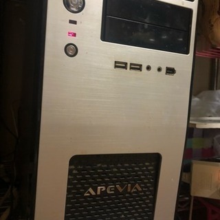 自作デスクトップパソコン 24インチモニターセット