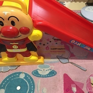 【受け渡し決定しました】アンパンマン 滑り台 中古品