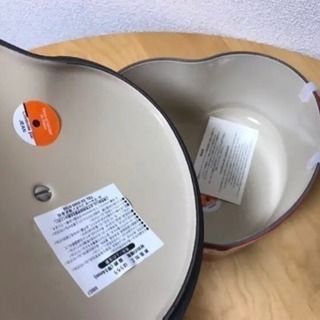 【未使用＊美品】ル・クルーゼ＊ハート形鍋 1.9ℓの画像