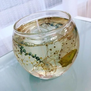 ハーバリウムやアロマワックスなどのレッスンの画像