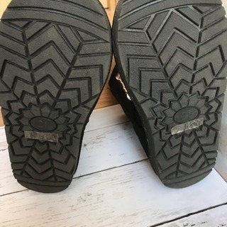 ＊黒ブーツ ＊21㎝ ＊新品未使用の画像