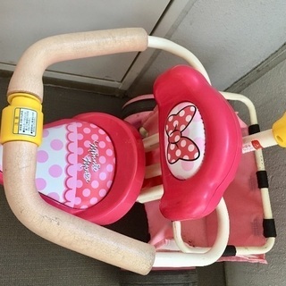 おしゃべりカーゴトライク ミニー 三輪車 手押しの画像