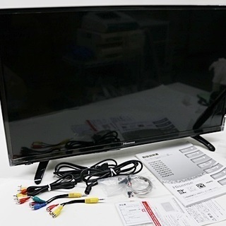 ハイビジョン LED液晶テレビ 32V型 リモコン付 動作品 ハイセンス HJ32K3120