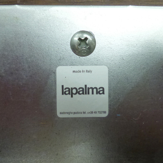 ラパルマ レム ハイ スツール カウンターチェア Lapalma Lem High Stool AZUMI 安積伸/明子 ウッドシート ダークウォールナット ☆ 札幌市 清田区 平岡の画像