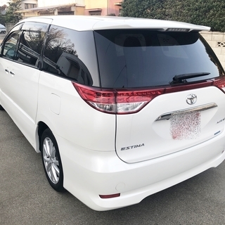 50　エスティマ　アエラスGエディション　中期型　両側パワスラ/HDDナビ/地デジ/ウッドコンビハンドル/ETC/7人乗り　予備検査取得済み！！の画像