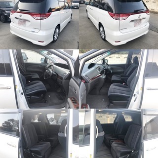 50　エスティマ　アエラスGエディション　中期型　両側パワスラ/HDDナビ/地デジ/ウッドコンビハンドル/ETC/7人乗り　予備検査取得済み！！の画像