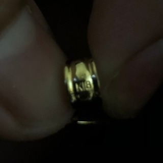 ツバル/ホースコイン金貨K24 K18枠付き