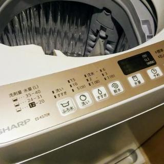 全自動洗濯機シャープ製