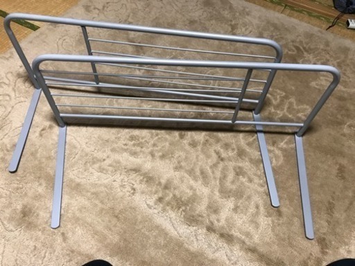 ベッドガード 2個セット中古