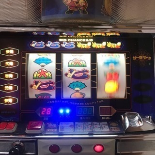 パチスロ 実機 大花火 4号機