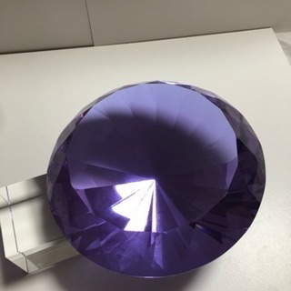 値下げ★特大★クリスタルダイヤモンド型  