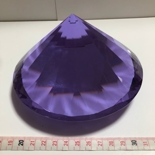 値下げ★特大★クリスタルダイヤモンド型  の画像