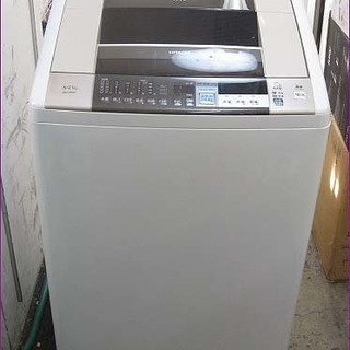 【￥16,800-】札幌市内配送料応相談 日立 ビートウォッシュ・洗濯乾燥機 BW-D8SV 8.0㎏ 2014年製