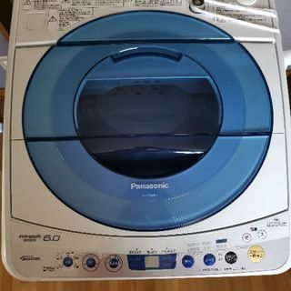 Panasonic洗濯機6kg　美品